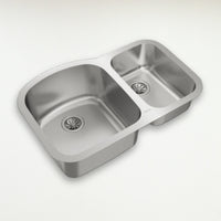 31-inch Undermount Stainless Steel Double Bowl Sink