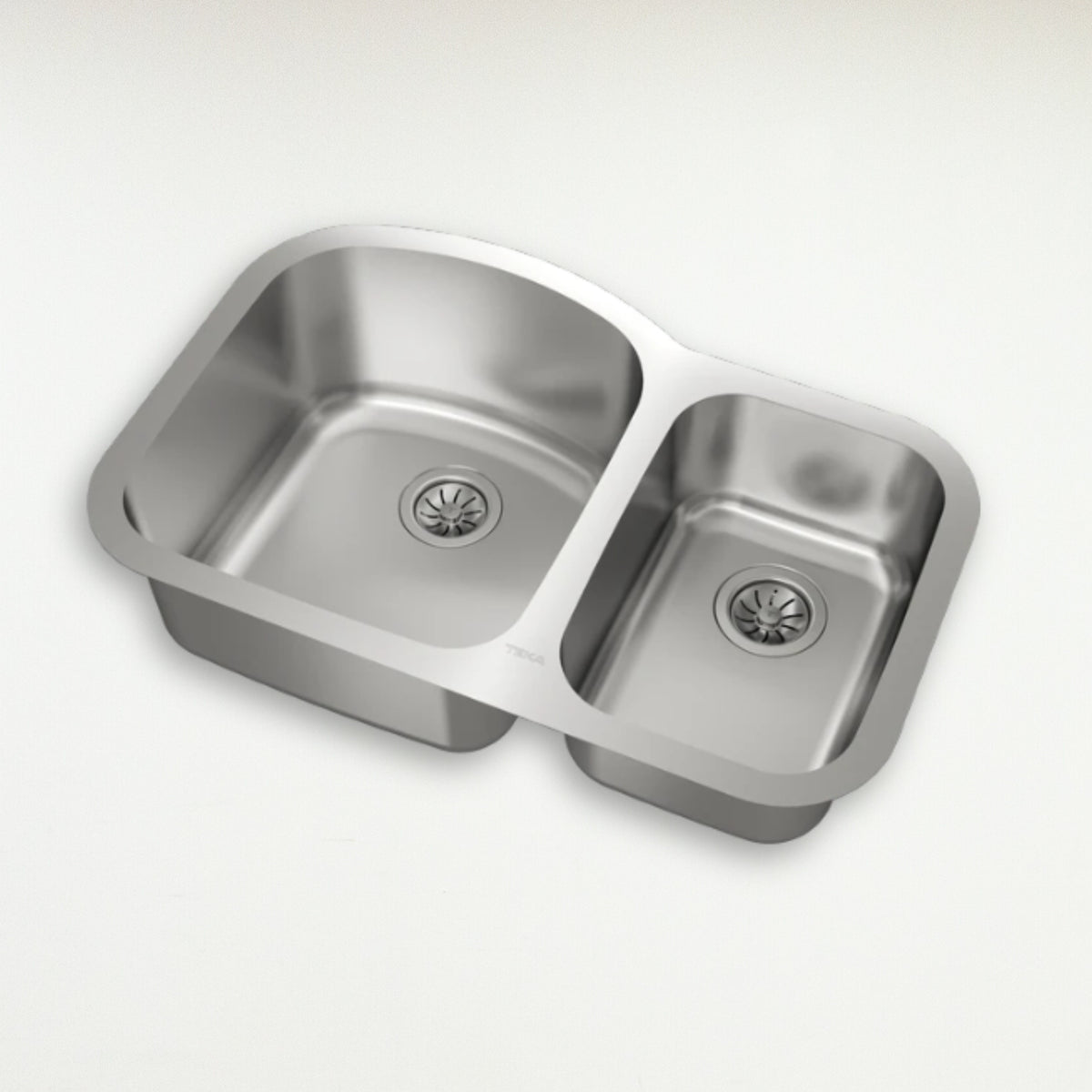 31-inch Undermount Stainless Steel Double Bowl Sink