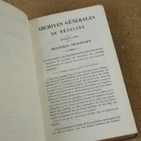 The Archives Générales de Médecine Serie 6 Vol 12 by Simon Duplay 1868