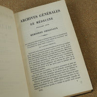 The Archives Générales de Médecine Serie 6 Vol 22 by Simon Duplay 1873