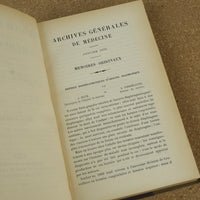 The Archives Générales de Médecine Serie 8 Vol 5 by Simon Duplay 1896