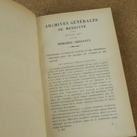 The Archives Générales de Médecine Serie 8 Vol 8 by Simon Duplay 1897