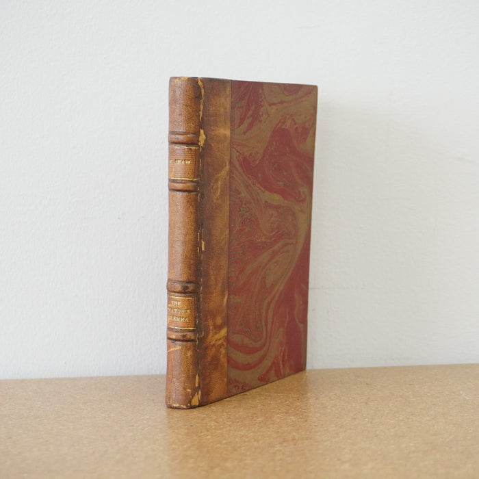 The Doctor's Dilemma and The Dark Lady of The Sonnets by Bernard Shaw 1914