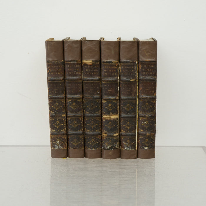 The History of The Decline and Fall of The Roman Empire Vol 3-8 Set by Edward Gibbon 1855