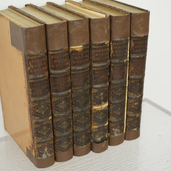 The History of The Decline and Fall of The Roman Empire Vol 3-8 Set by Edward Gibbon 1855