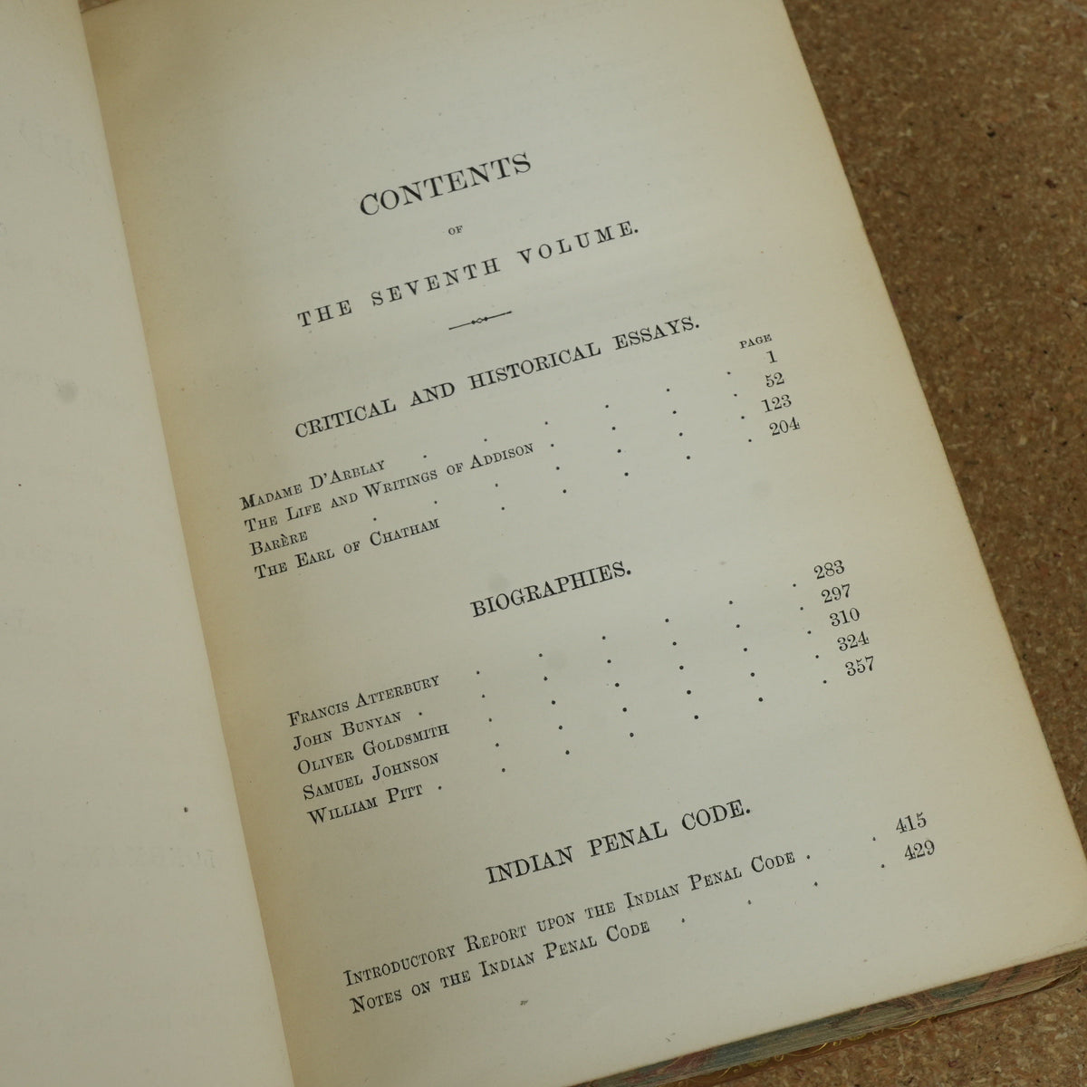 The Works of Lord Macaulay Vol 7 1866