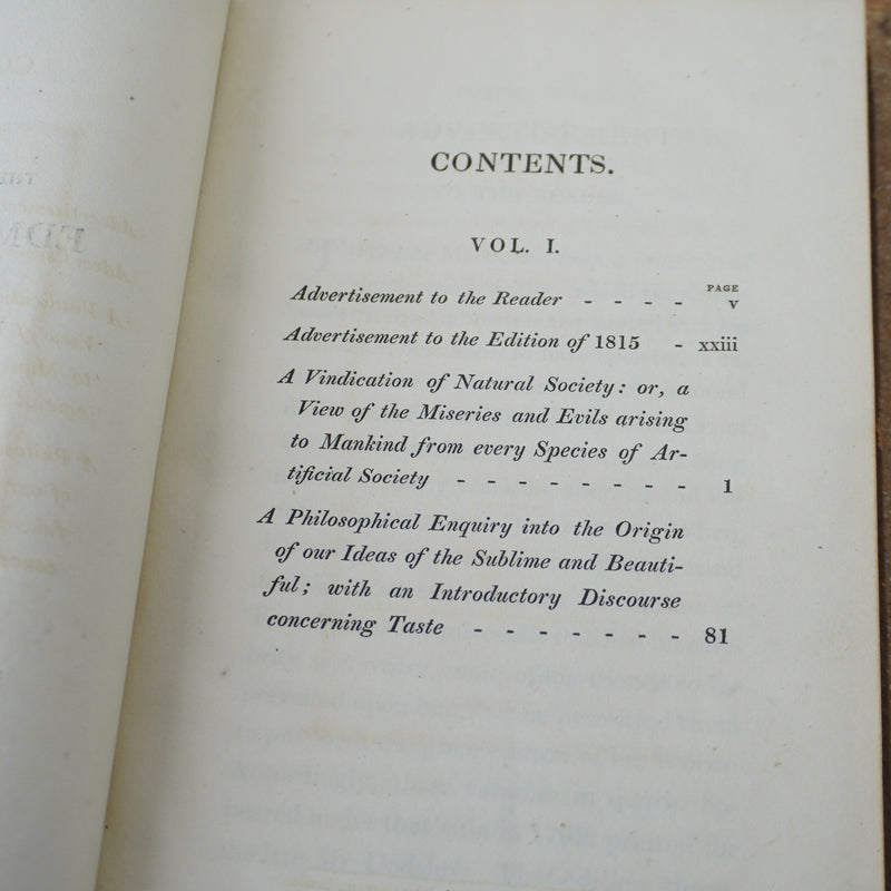 The Works of the Right Honourable Edmund Burke, Volume 1 1826