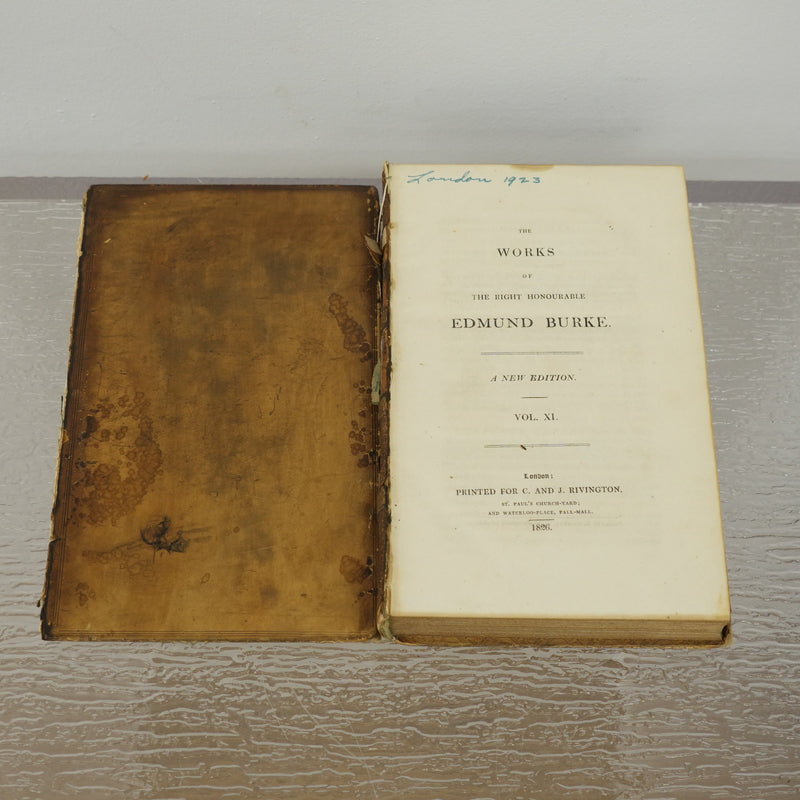 The Works of the Right Honourable Edmund Burke, Volume 11 1826