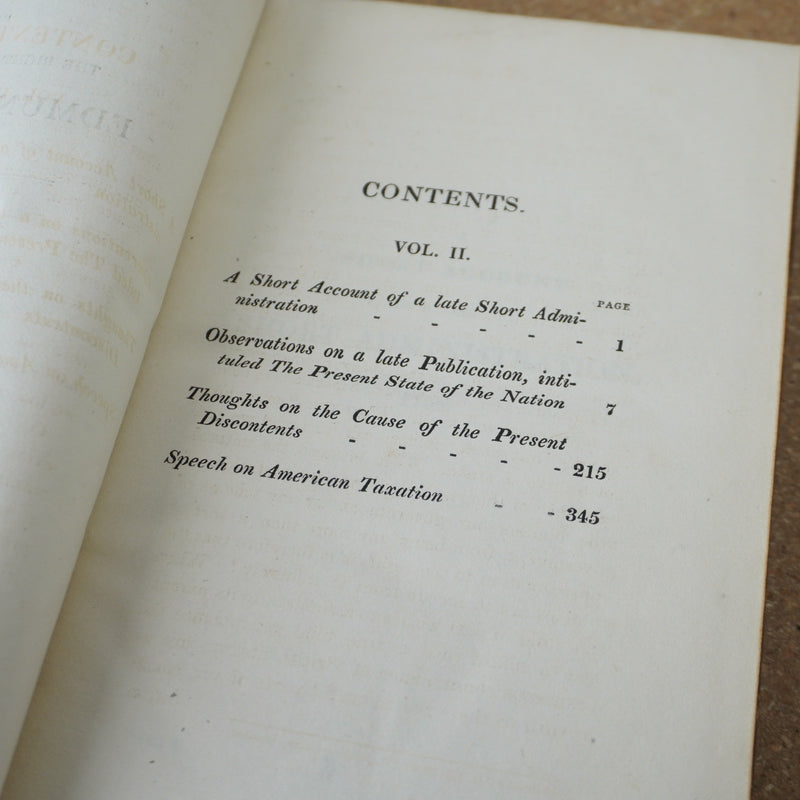 The Works of the Right Honourable Edmund Burke, Volume 2 1826