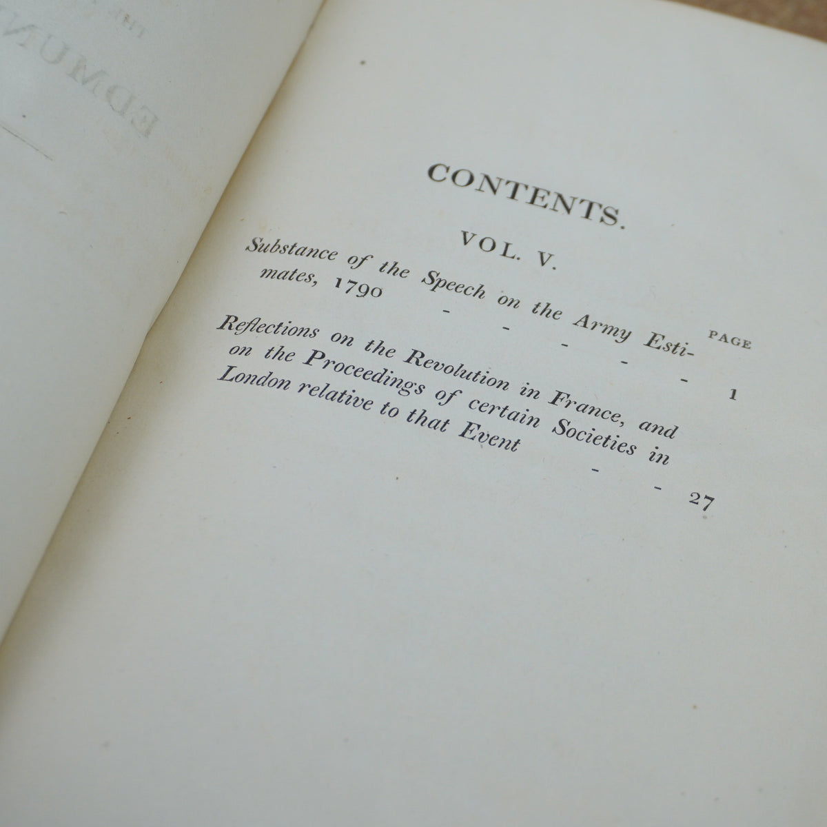 The Works of the Right Honourable Edmund Burke, Volume 5 1826