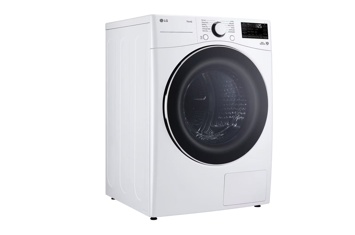 7.8 cu. ft. Mega Capacity ventless Smart Front Load Dryer in White with Dual Inverter HeatPump Technology