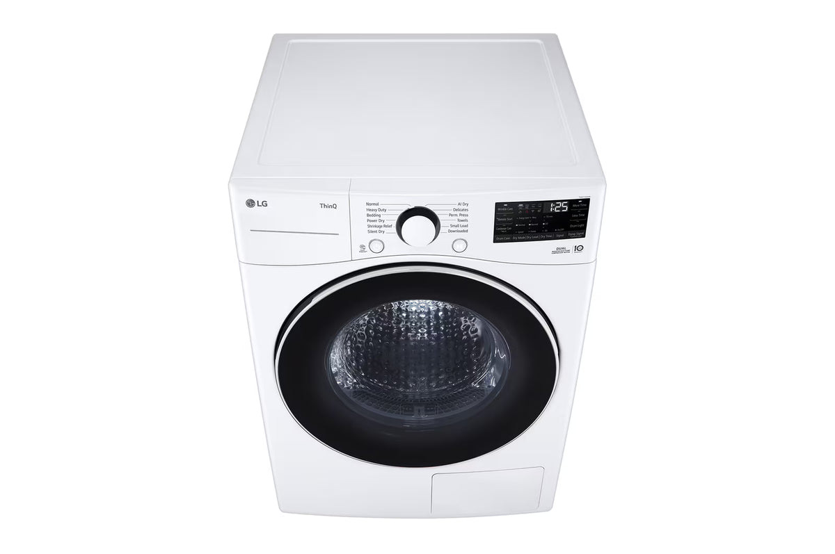7.8 cu. ft. Mega Capacity ventless Smart Front Load Dryer in White with Dual Inverter HeatPump Technology