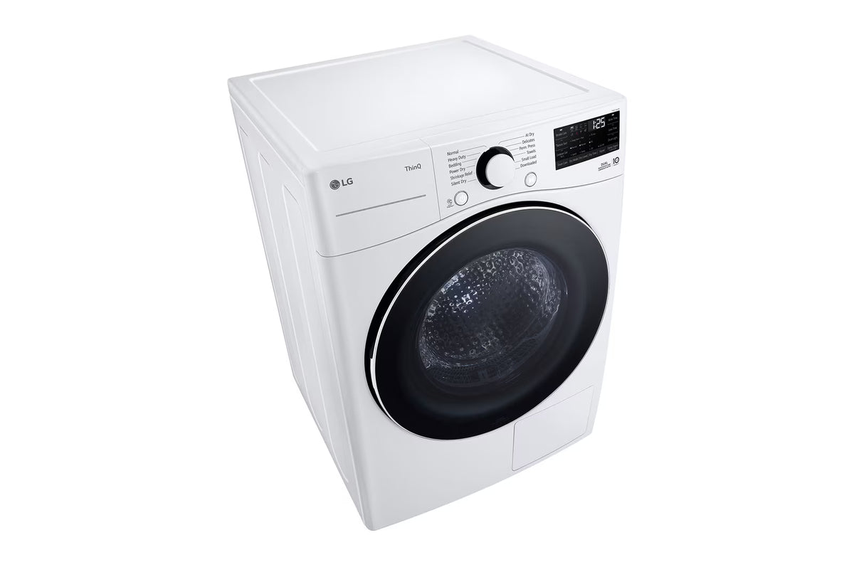 7.8 cu. ft. Mega Capacity ventless Smart Front Load Dryer in White with Dual Inverter HeatPump Technology