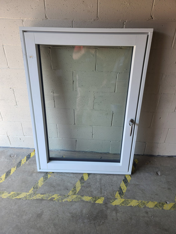 53.5 inch H x 38.5 inch W Black and White Casement Door
