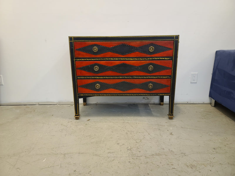 Black and Red 3 Drawer Dressers