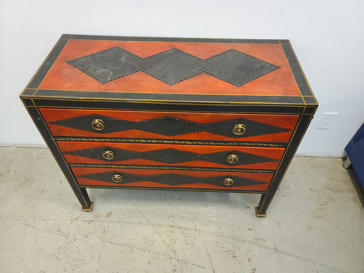 Black and Red 3 Drawer Dressers