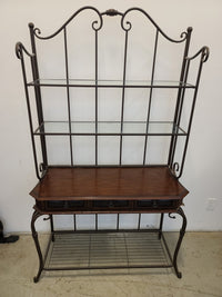 Wrought Iron Bakers Rack