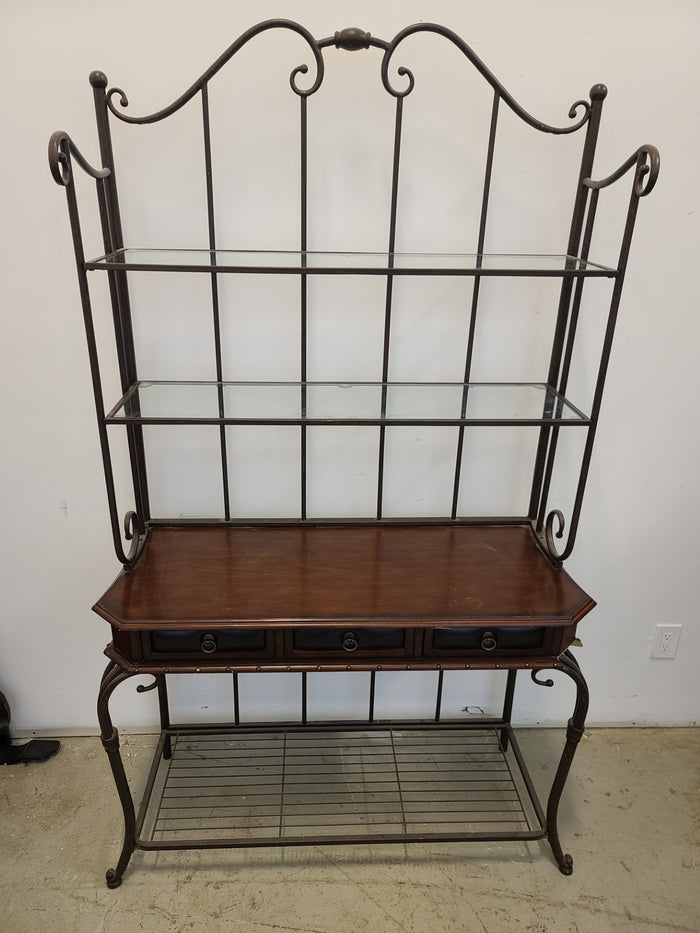 Wrought Iron Bakers Rack