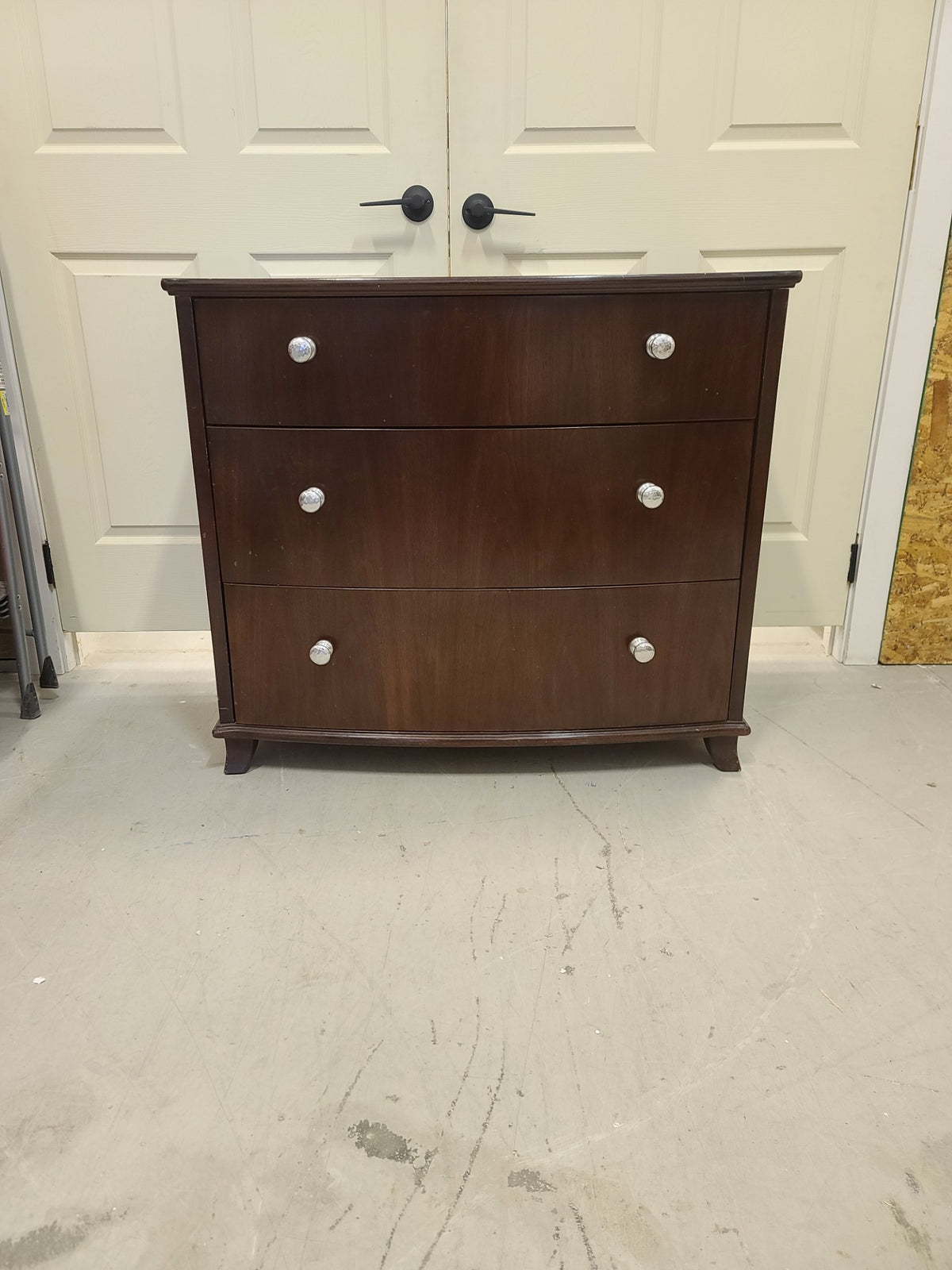 3 Drawer Brown Dresser