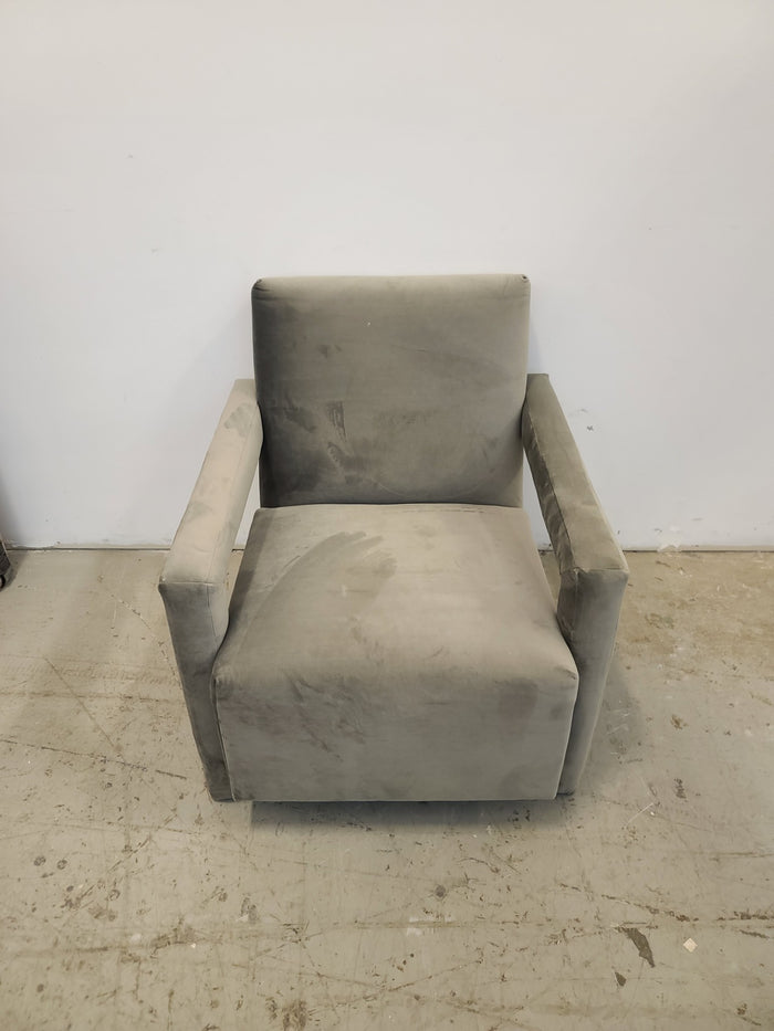 Stellan Mushroom Velvet Occasional Chair