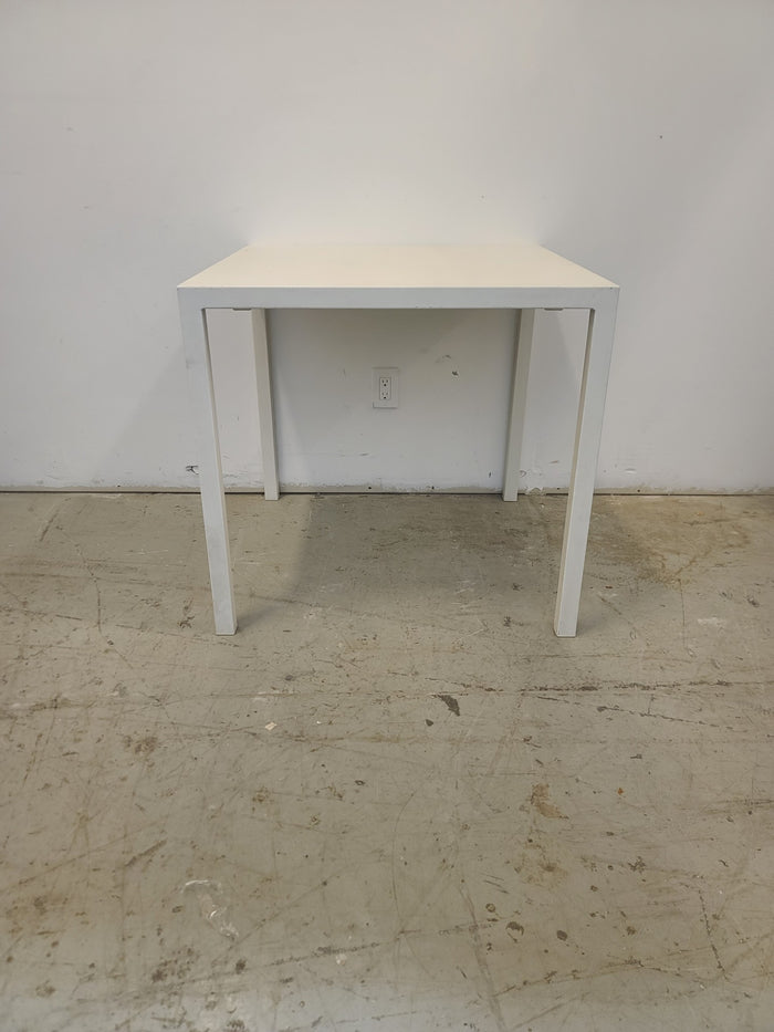 White Metal Table