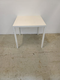 White Metal Table