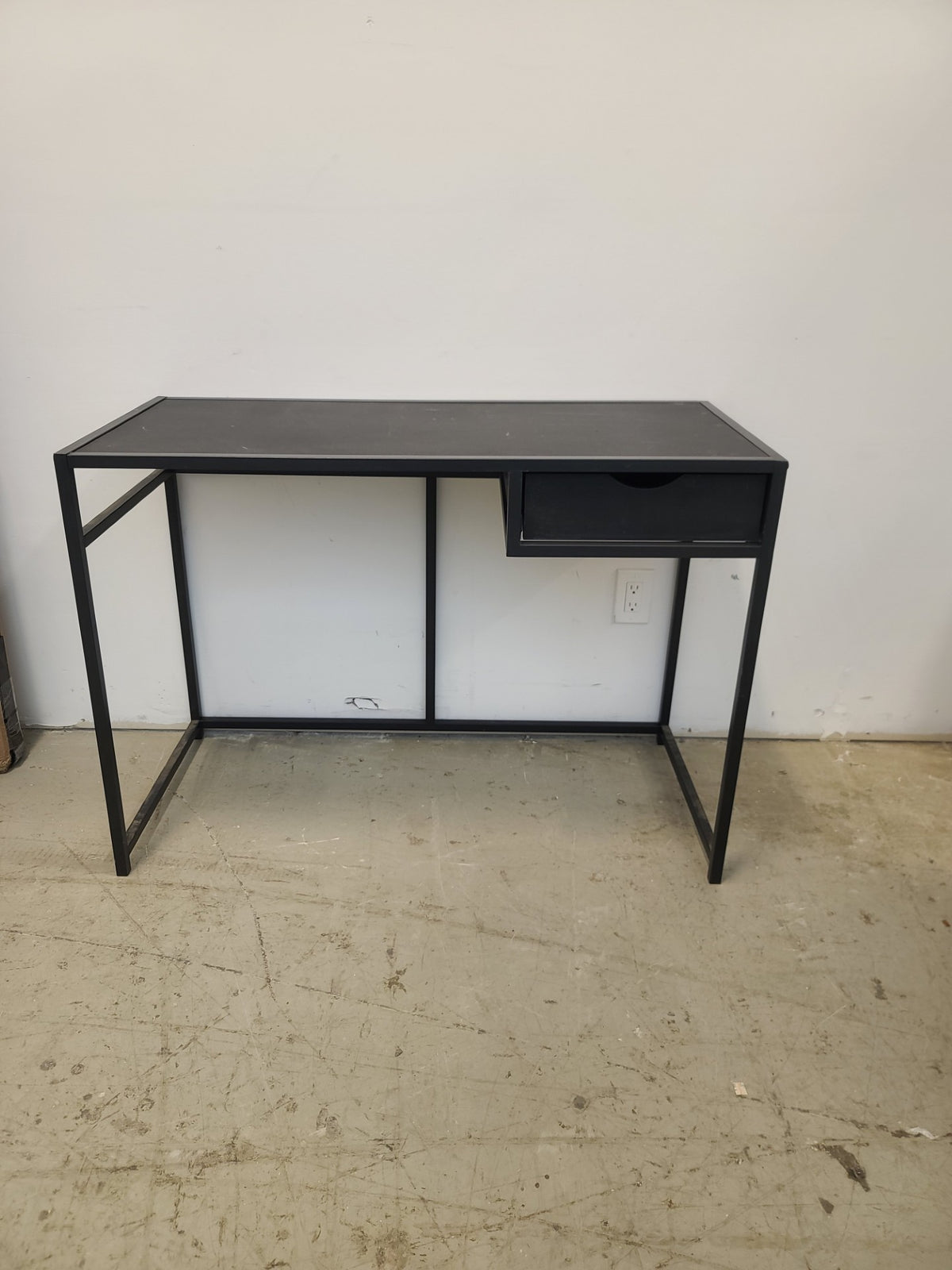 Black Metal Desk
