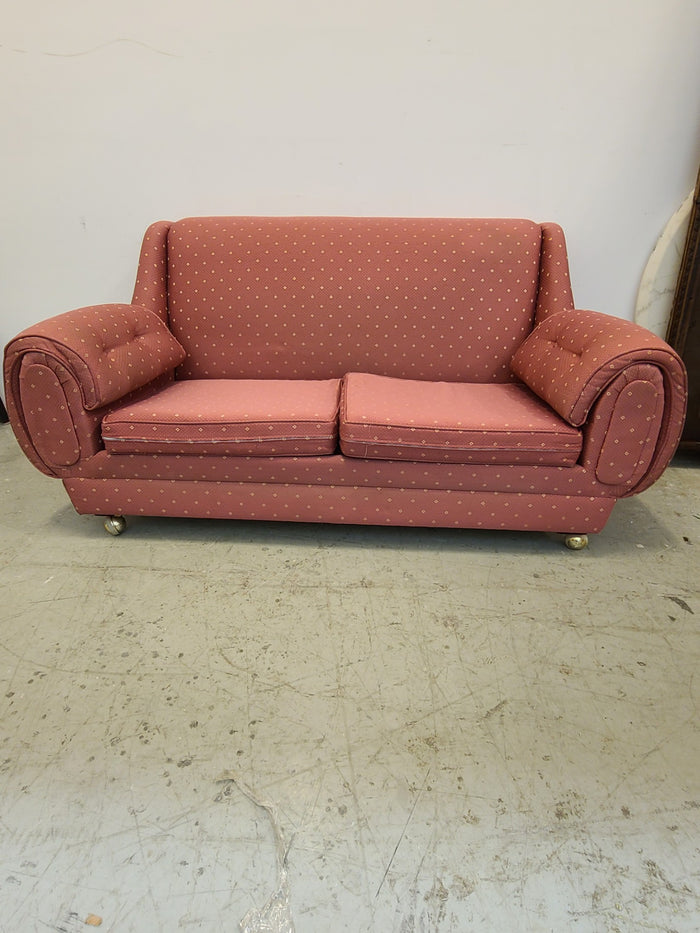 Red Loveseat