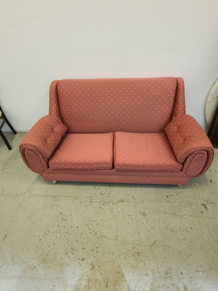 Red Loveseat