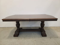 Dark Brown Dining Table with 4 Chairs