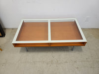 Modern Coffee Table with Glass Top