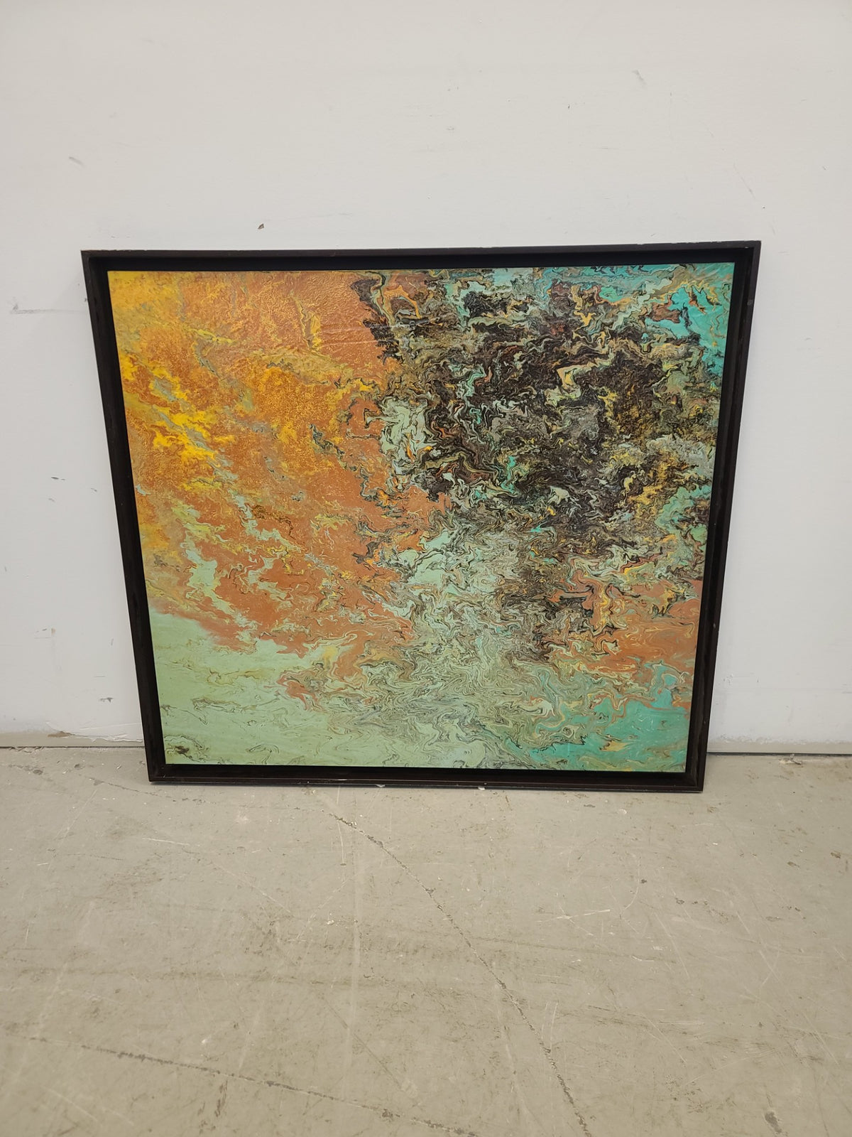 "Oceania" Wood Painting