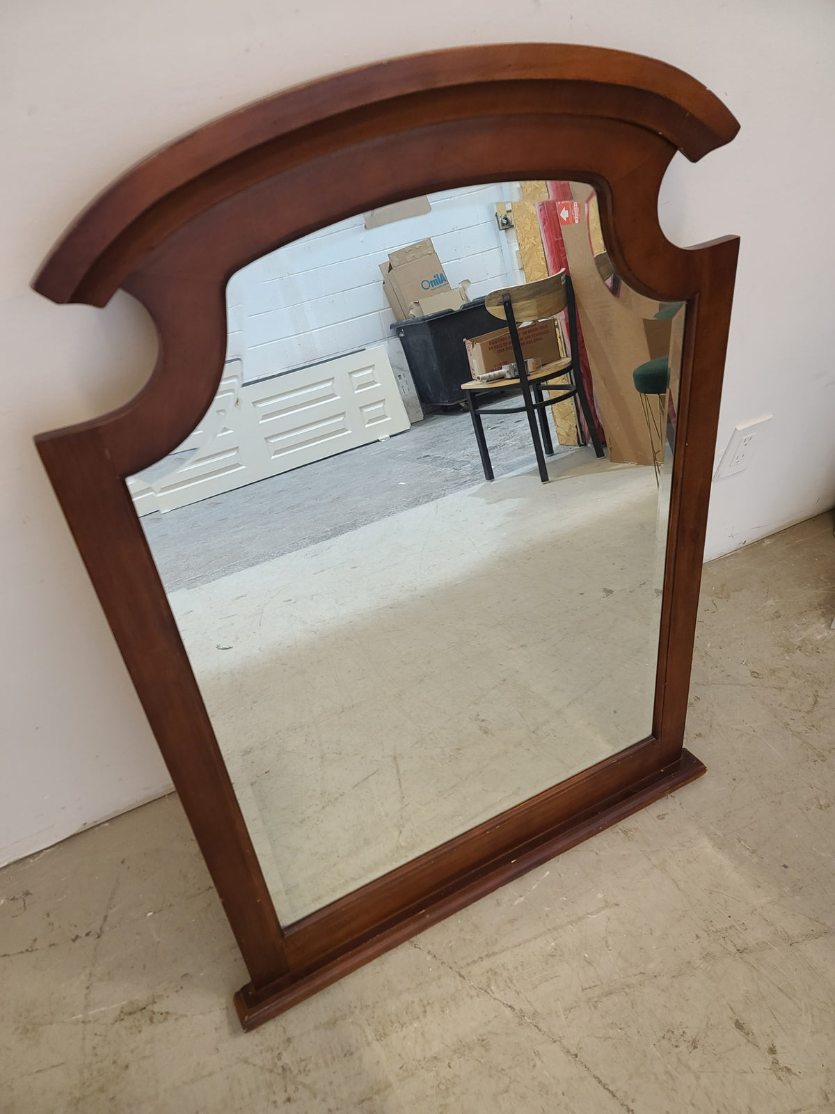 Wooden Framed Mirror
