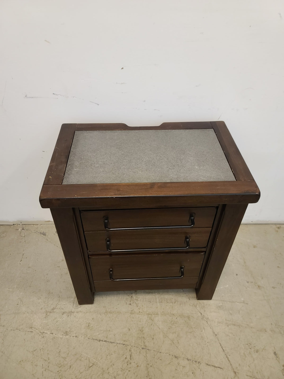 Side Table with Charging Station (1 Usb Outlet Damaged)