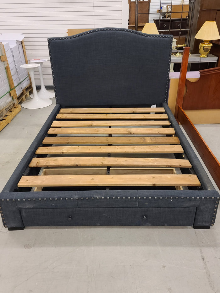 Grey Queen Bedframe