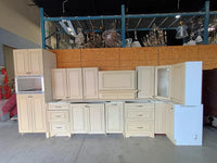 Cream Raised Panel Kitchen