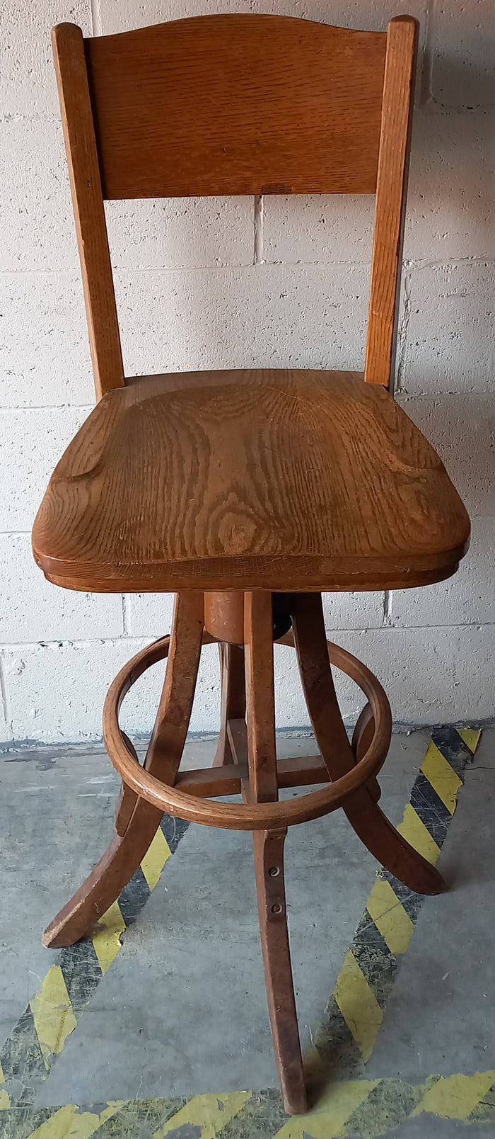 Wooden Barstool