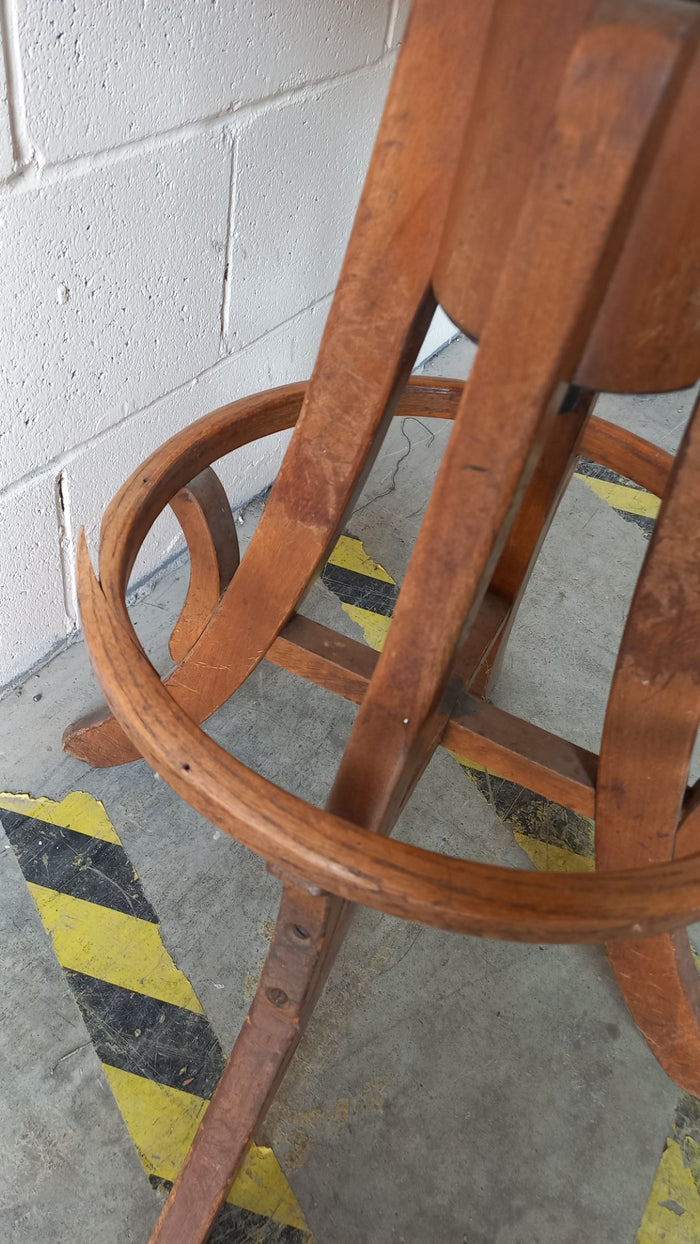 Wooden Barstool