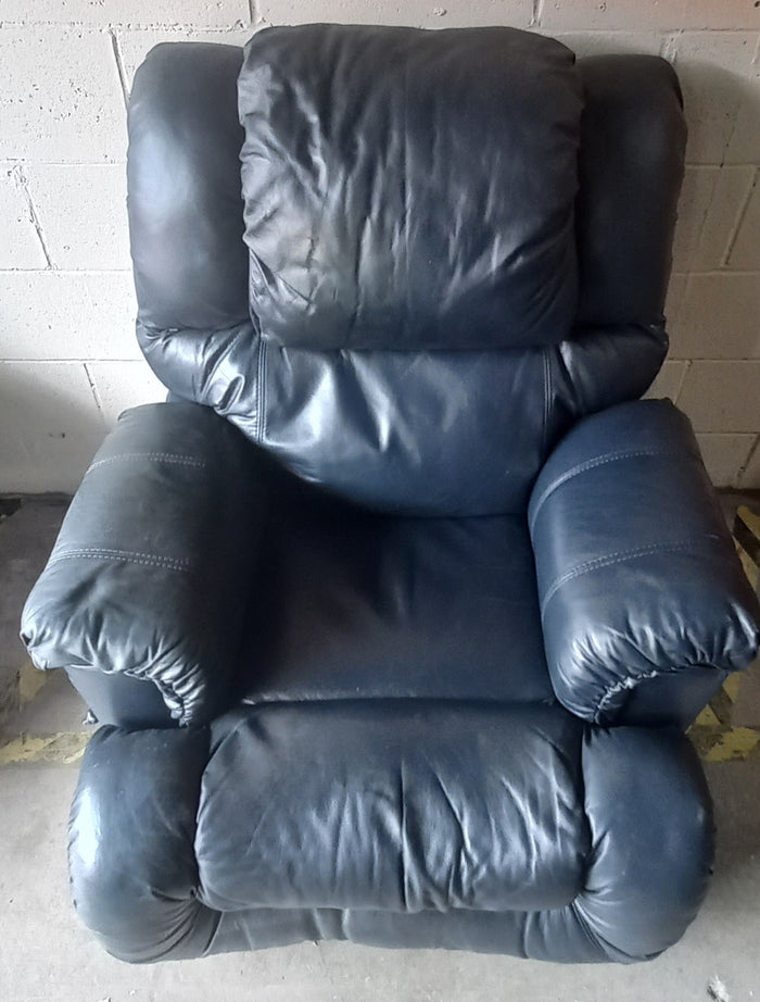Black Leather Recliner