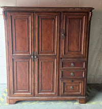 Computer Cabinet in Clear Cherry
