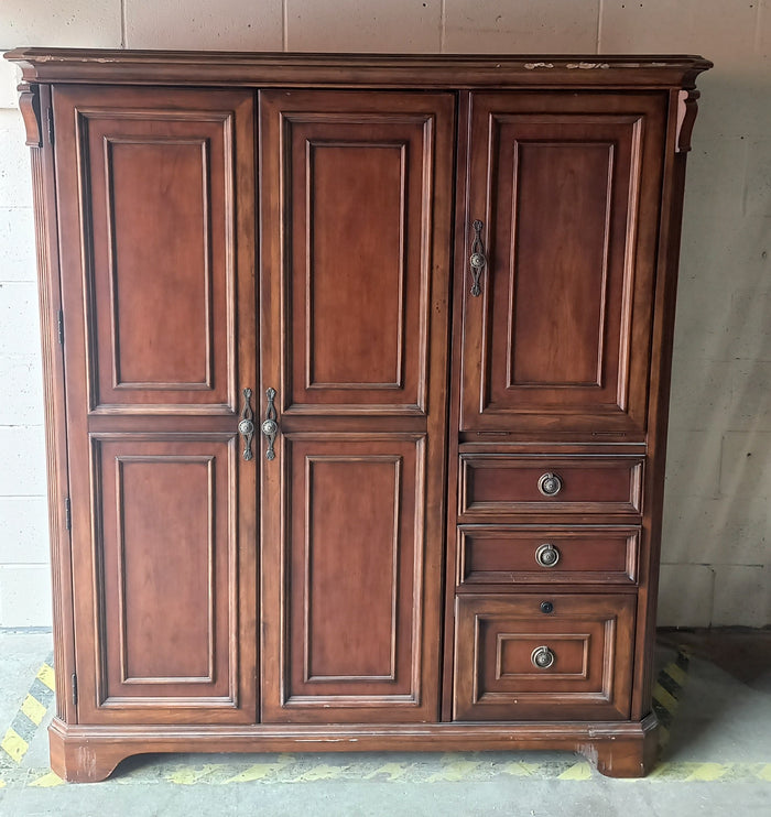 Computer Cabinet in Clear Cherry