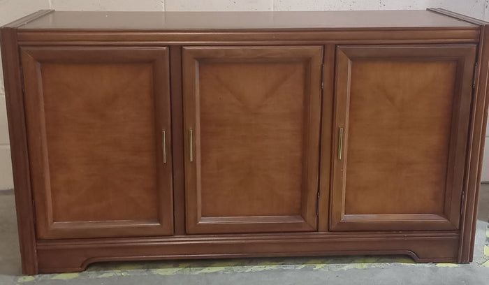 Wooden Three Door Sideboard