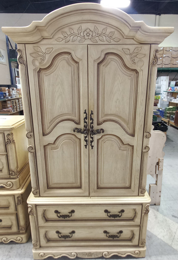 Cream Armoire