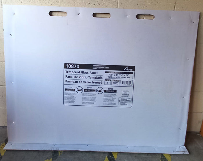 Peak RailBlazers 48" Tempered Glass Panel