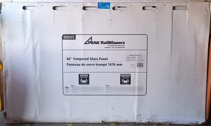Peak RailBlazers 66" Tempered Glass Panel