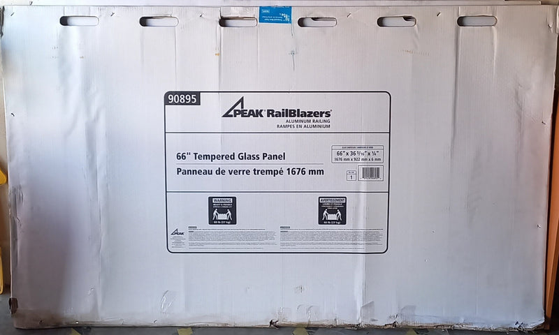 Peak RailBlazers 66" Tempered Glass Panel