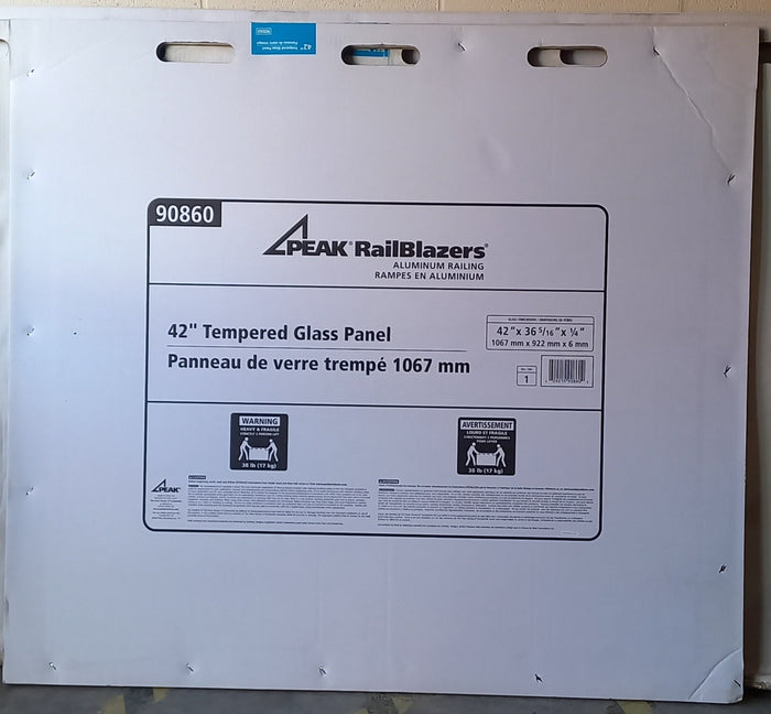 Peak RailBlazers 42" Tempered Glass Panel