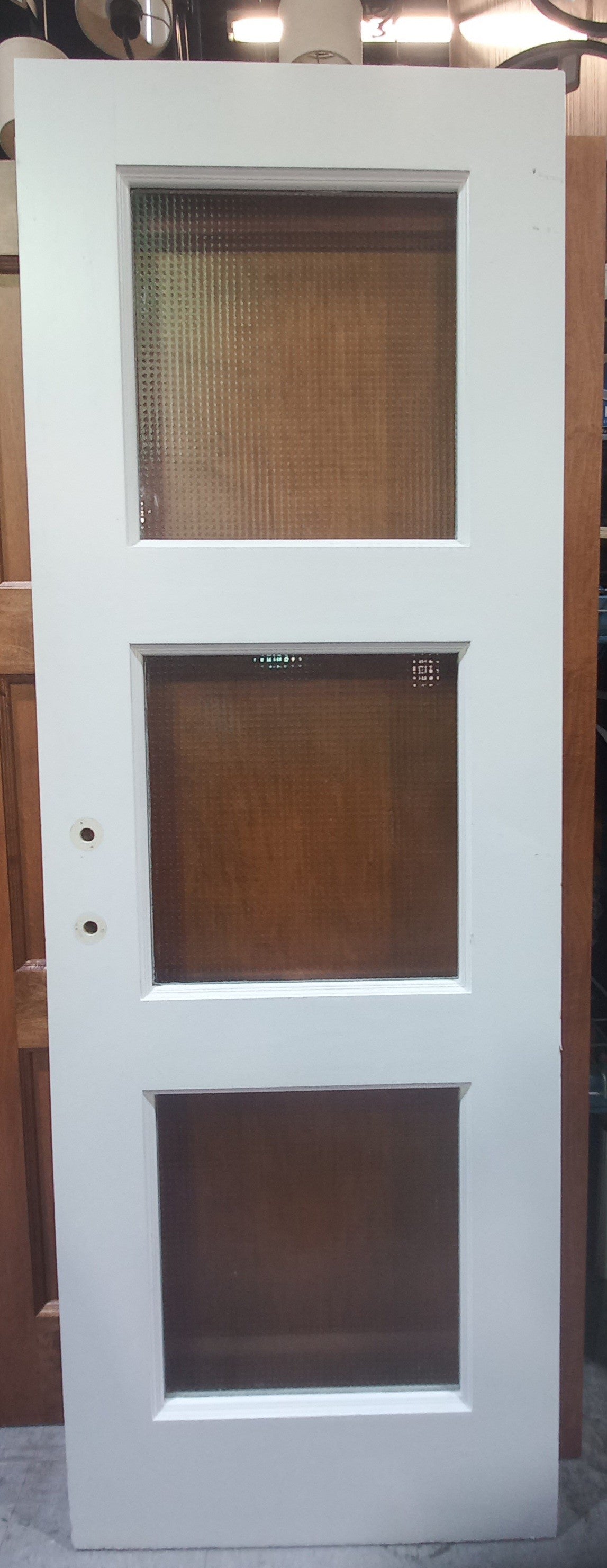 28 x 80 - inch White French Door