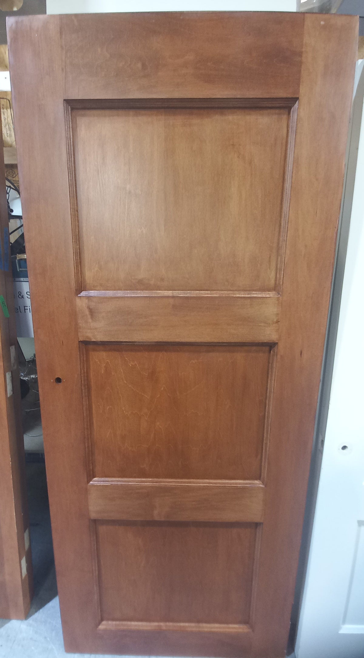 32 x 77 - inch Brown Solid Interior Door
