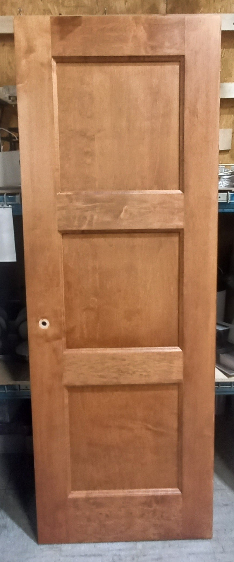 28 x 78 - inch Brown Solid Interior Door